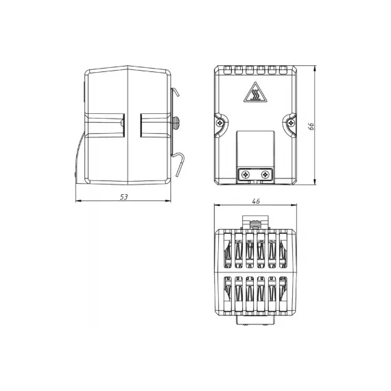 Нагреватель с вентилятором SILART 240 Вт 24 V DC SNV-424-220, изображение 2