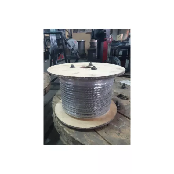 Стальной канат ПРОММЕТАЛЛ ф 9.6 мм. 50 м.погонный/оцинкованный 00002707, изображение 2