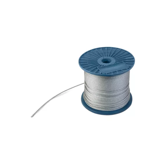 Стальной трос ПАРТНЕР  оцинкованный D10,0 мм 6х24+7FC 100 м. 4690250016270, изображение 2