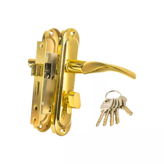 Врезной замок AVERS 0823/60-C-G 17206, изображение 2