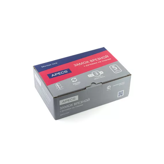 Врезной замок Apecs 16-55/55.0623-A-CR 27508, изображение 2