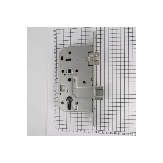 Корпус огнестойкого замка Nemef 1769/01/65mm PZ ZN front 20x235, DIN Right, под шток 9мм 69271, изображение 2