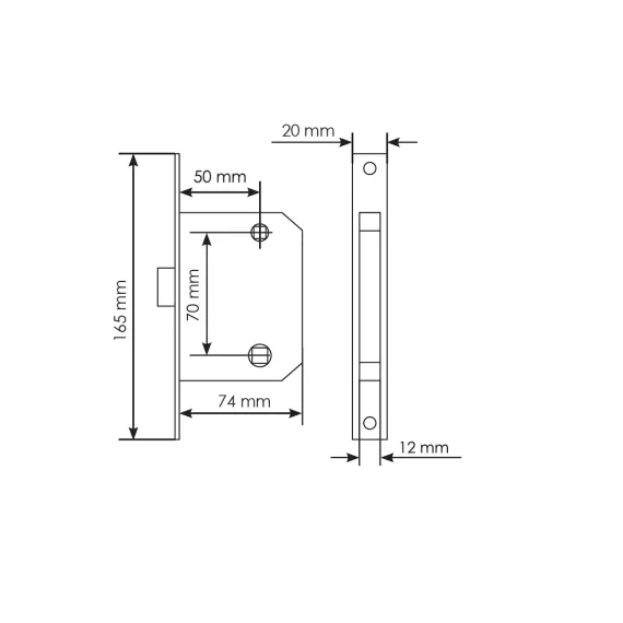 Сантехническая защелка MORELLI 2070 AB 9008911, изображение 2