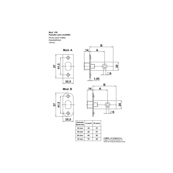 Задвижка под ручку Amig покр. антик 10813, изображение 2