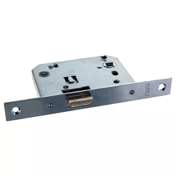 Сантехническая защелка с корп,с отверстием для ручки и зав,межос.70мм, хр.бл PUERTO INLB 1070 C, изображение 2