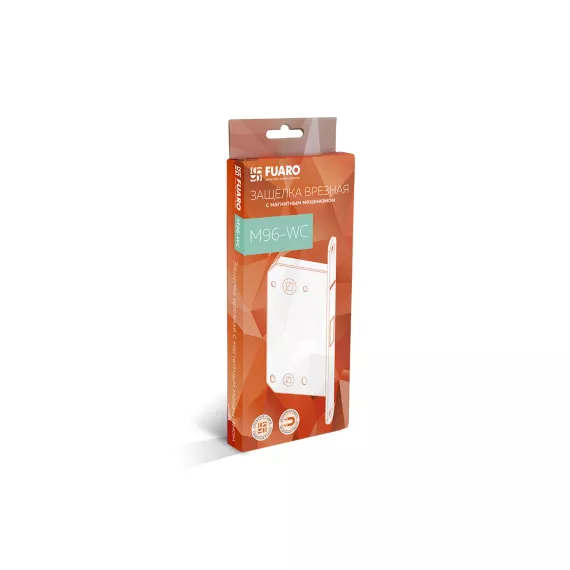 Врезная защелка Fuaro MAGNET M96WC-50 AB бронза new plate 42909, изображение 2