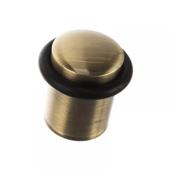 Дверной напольный ограничитель RENZ бронза античная INDS 33 AB, изображение 2