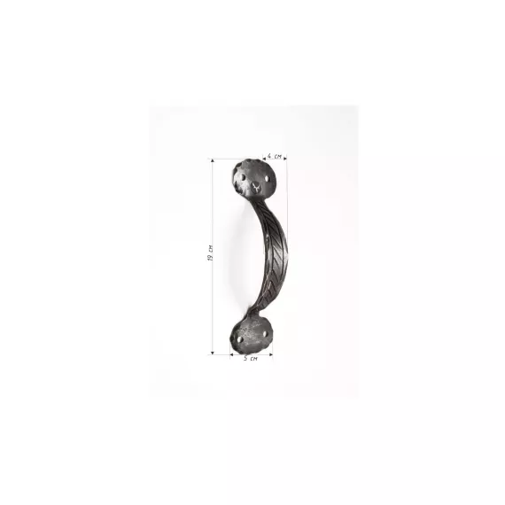 Кованая дверная ручка Covali HC-613, изображение 2