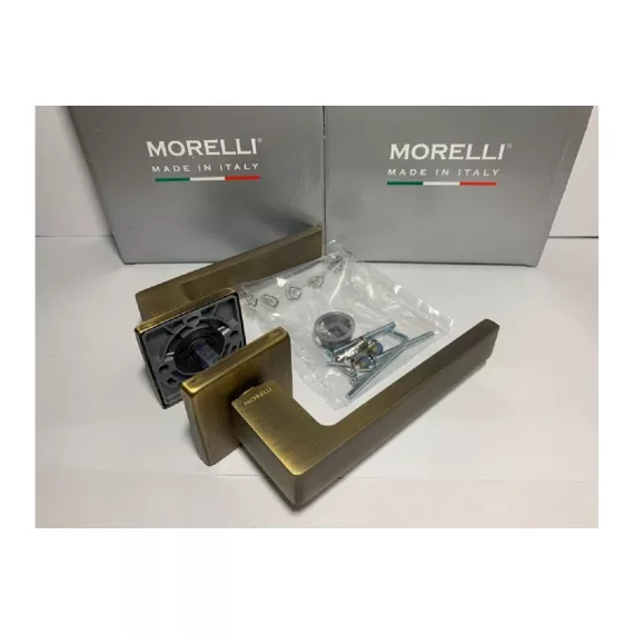 Дверная ручка MORELLI HORIZONT SQ CAFFE цвет - кофе 9012301, изображение 2