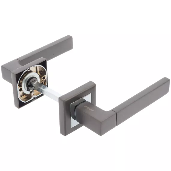 Дверная ручка APECS Windrose Oroshi H-18101-А-GRF 23547, изображение 2