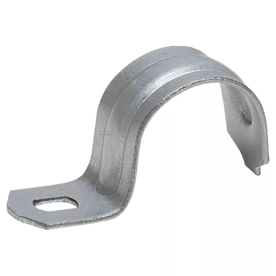 Металлическая однолапковая скоба Эра d 14-15 мм 100 шт. Б0036399