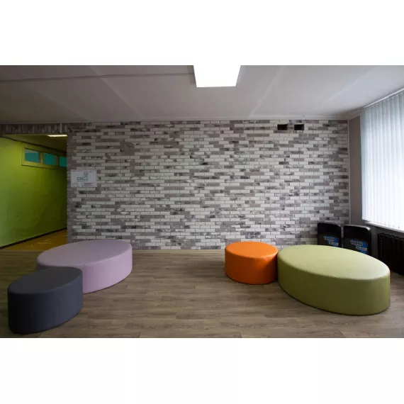 Искусственный камень плоский Leonardo Stone Бремен 100 белый, изображение 2