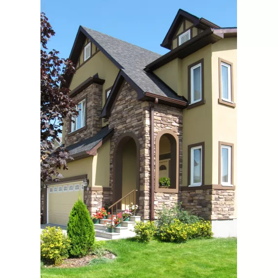 Искусственный камень плоский White Hills Тевиот 705-40 коричневый, изображение 2