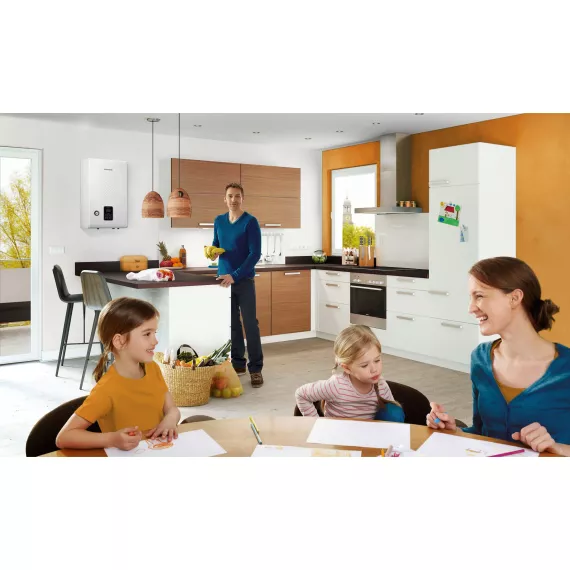 Настенный электрокотел Navien EQB-08HW 8 квт, одноконтурный НС-1205543, изображение 2