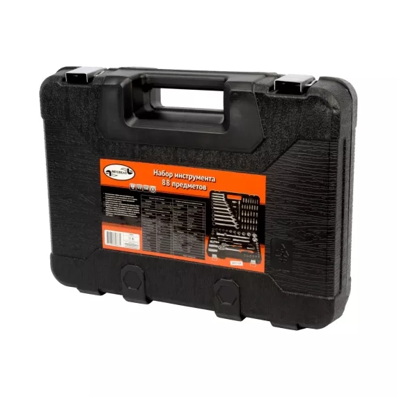 Набор инструмента АвтоDело DR 1/2" DR 1/4" 88 предметов 39883 13808, изображение 2
