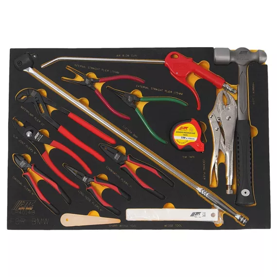 Универсальный набор инструмента, комплектация BMW в ложементе 14шт JTC-UP4014B, изображение 2