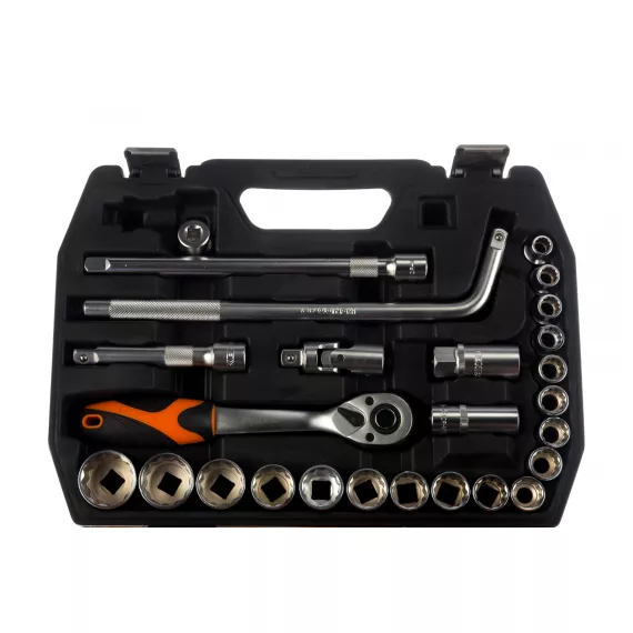 Набор инструмента KENDO с квадратом 1/2, 26 предмета 90565 00000073282, изображение 2