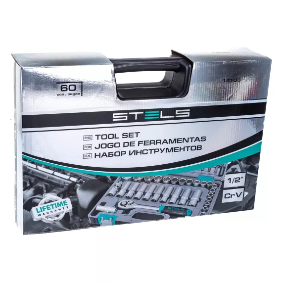 Набор инструментов STELS 60 предметов 14103, изображение 2