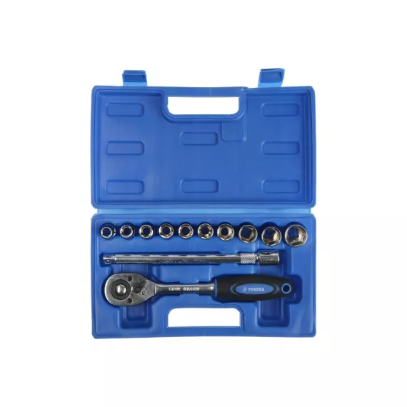 Набор инструментов в кейсе TUNDRA подарочная упаковка, CrV, 1/2", 12 предметов 4822374, изображение 2