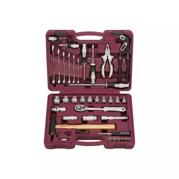 Универсальный набор инструмента THORVIK UTS0056 56 предметов 52057, изображение 2