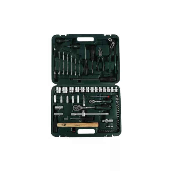 Набор инструментов в кейсе TUNDRA автомобильный, CrV, 75 предметов 881831, изображение 2