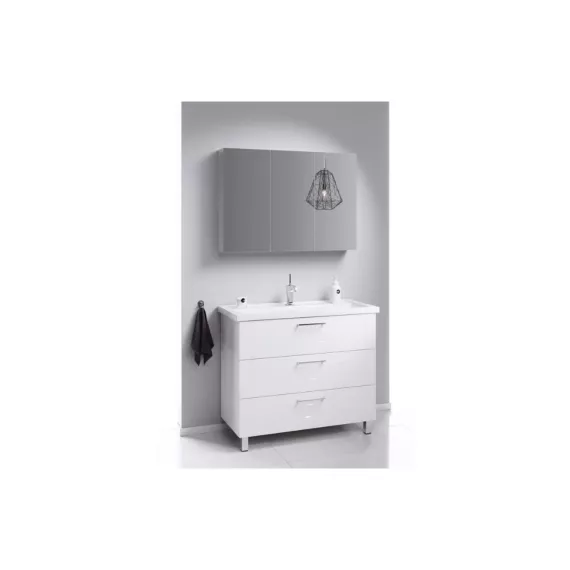 Тумба под умывальник AQWELLA Манчестер на ножках MAN01103, изображение 2