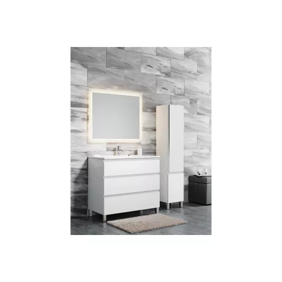 Тумба SANVIT Авеню-3 100 белый глянец kavenu3100w, изображение 2