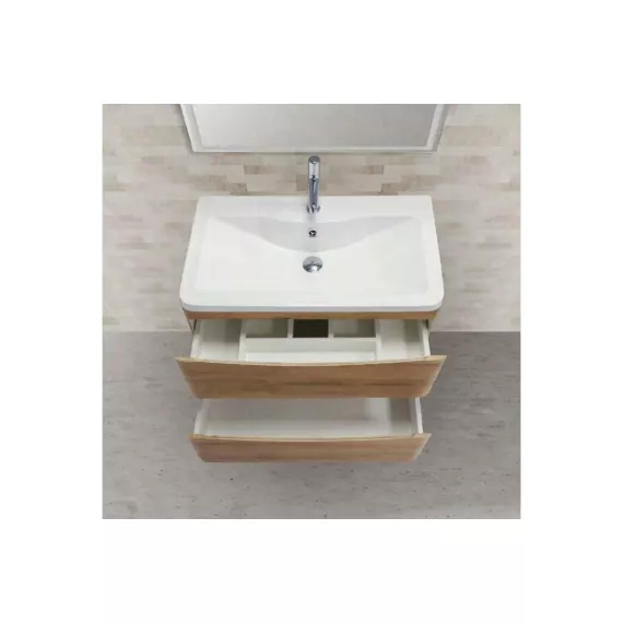 Подвесная база под раковину BelBagno ACQUA-800-2C-SO-RR, изображение 2