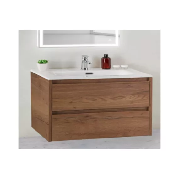 Подвесная база под раковину BelBagno KRAFT Rovere Tabacco 39-800/390-2C-SO-RT, изображение 2