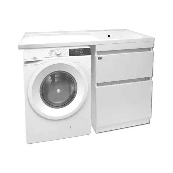 Напольная тумба Alcora Eternity под умывальник Cosmos 120, белый 31113, изображение 2