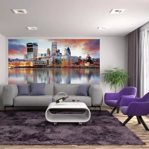 Фотообои виниловые на флизелиновой основе Decocode Лондон сити 13-0532-WL 2,5х1,3 м, изображение 2