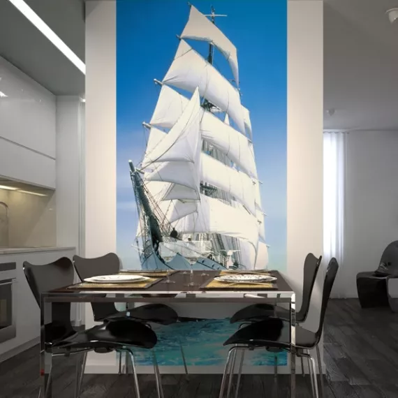 Фотообои бумажные Komar Sailing Boat 2-1017 0,86х2,20 м, изображение 2