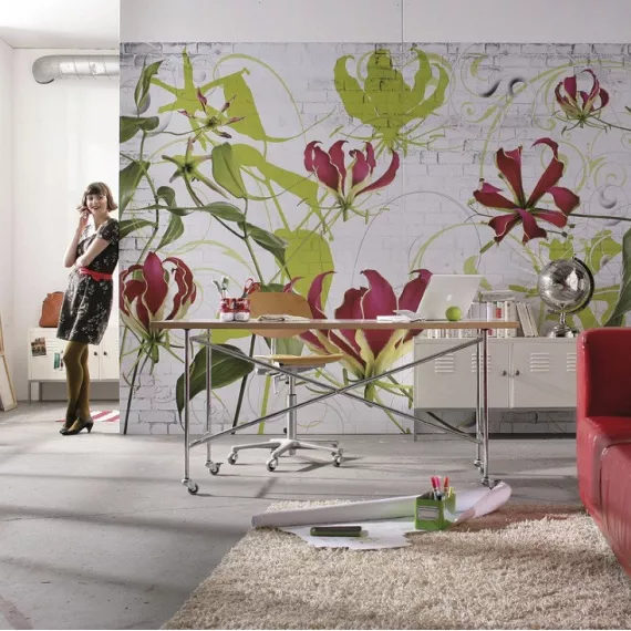 Фотообои бумажные Komar Gloriosa 8-899 3,68х2,54 м, изображение 2