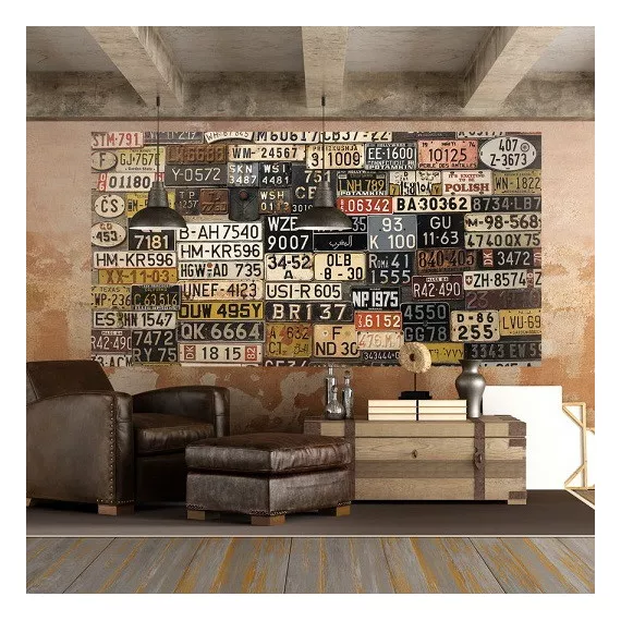 Фотообои виниловые на флизелиновой основе Decocode Автостоп 13-0516-AB 2,5х1,3 м, изображение 2