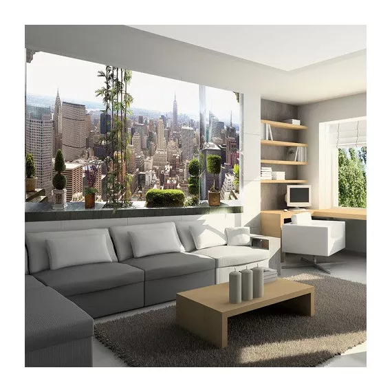 Фотообои виниловые на флизелиновой основе Decocode Городские джунгли 13-0307-WE 2,5х1,3 м, изображение 2