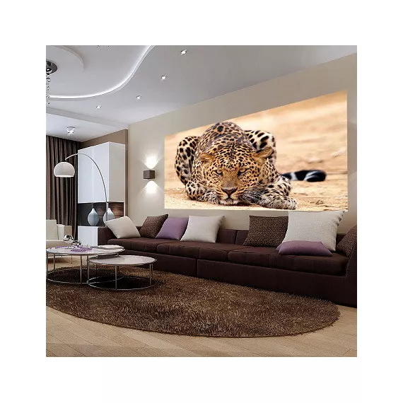 Фотообои виниловые на флизелиновой основе Decocode Дикая кошка 13-0311-NE 2,5х1,3 м, изображение 2