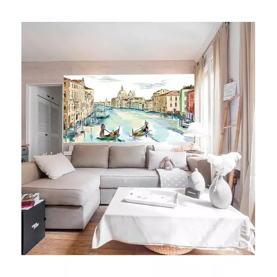 Фотообои виниловые на флизелиновой основе Decocode Живописная Венеция 13-0323-ZE 2,5х1,3 м, изображение 2