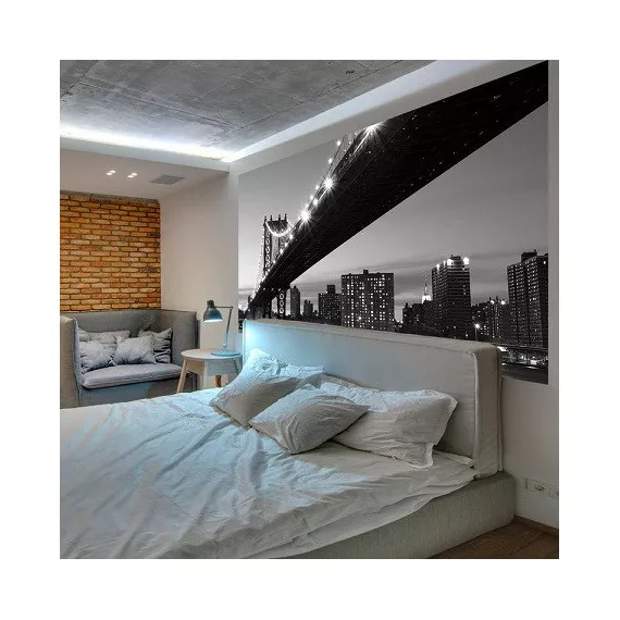 Фотообои виниловые на флизелиновой основе Decocode Ночной Бруклин 13-0282-WB 2,5х1,3 м, изображение 2