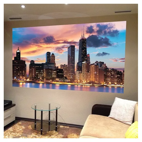 Фотообои виниловые на флизелиновой основе Decocode Ночной город 13-0284-WV 2,5х1,3 м, изображение 2