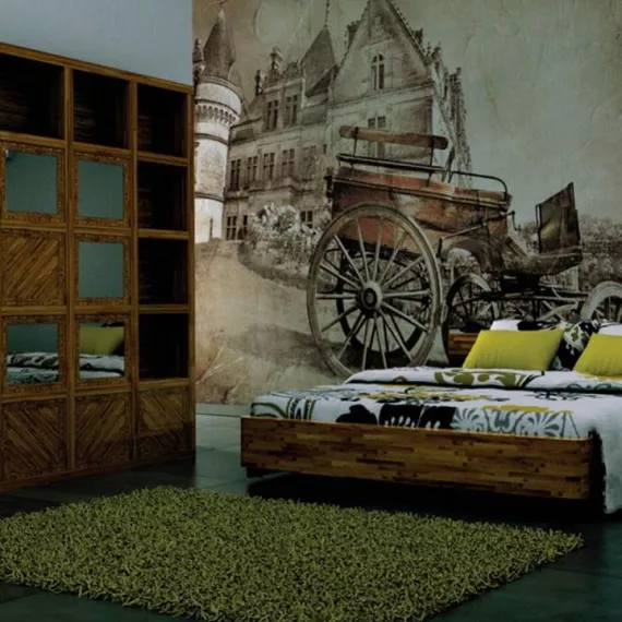 Фотообои виниловые на флизелиновой основе Decocode Поездка в Монтрезор 41-0151-RB 4х2,8 м, изображение 2