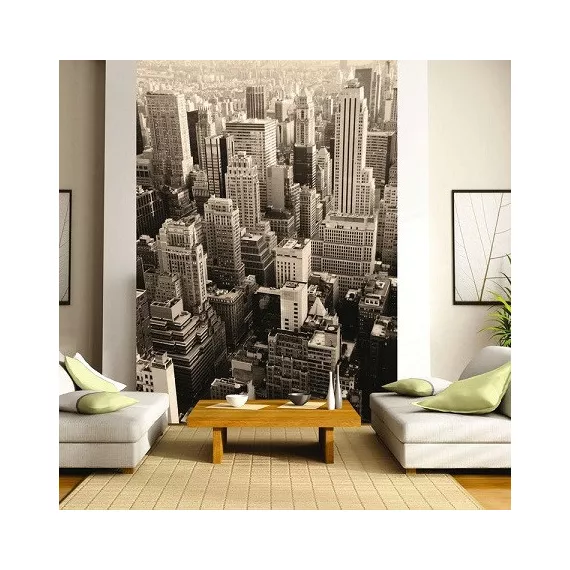 Фотообои виниловые на флизелиновой основе Decocode Нью-Йорк ретро 21-0019-RB 2х2,8 м, изображение 2