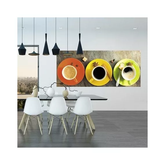 Фотообои виниловые на флизелиновой основе Decocode Кофейная пауза 91-0465-UE 0,91х2,11 м, изображение 2