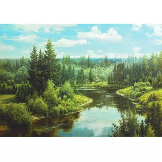 Фотообои виниловые на флизелиновой основе Decocode Сказочный пейзаж 41-0415-PG 4х2,8 м