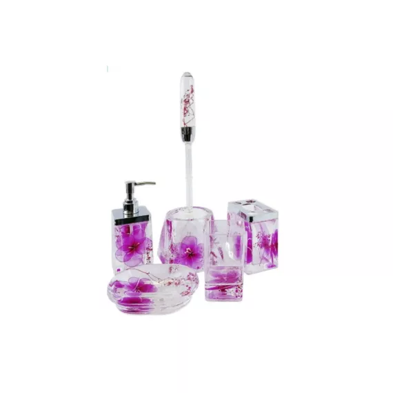 Дозатор для жидкого мыла Аквалиния Розовые цветы A8825_S14, изображение 2