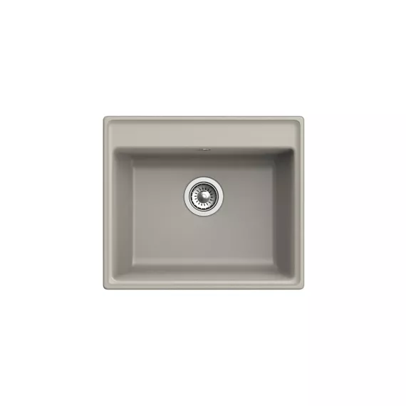 Мойка GRANFEST мрамор VERTEX 1-чаша, 580х500 мм., топаз GF-V-580, изображение 2