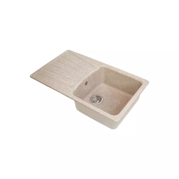 Кухонная мойка GreenStone GRS-12 цвет: песочный GRS-12-302, изображение 2