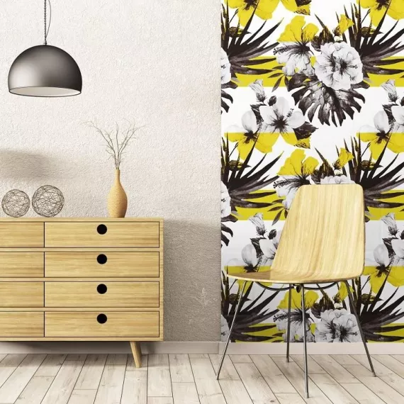 Фотообои виниловые на флизелиновой основе Decocode Монстэра 14-0490-AW 2х2,8 м, изображение 2