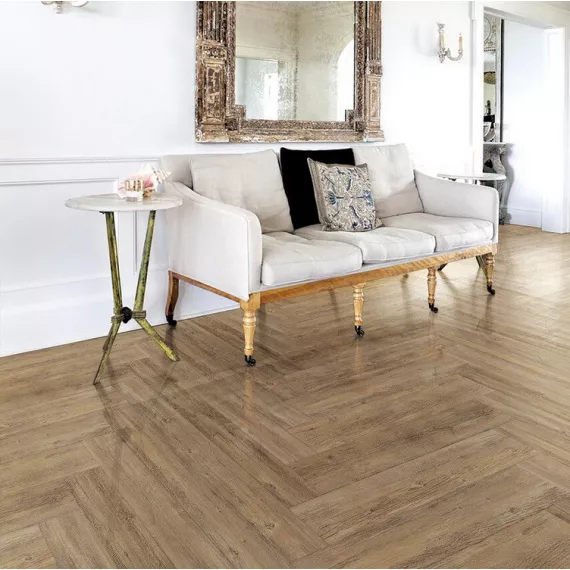 Плитка напольная ПВХ LG Hausys Decotile RLW2706-E7 1200x180x2 мм, изображение 2