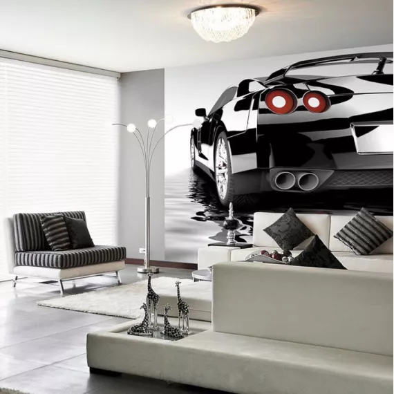 Фотообои виниловые на флизелиновой основе Decocode Авто 31-0238-TB 3х2,8 м, изображение 2