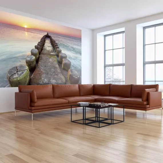 Фотообои виниловые на флизелиновой основе Decocode Каменный пирс 32-0011-ML 3х2 м, изображение 2